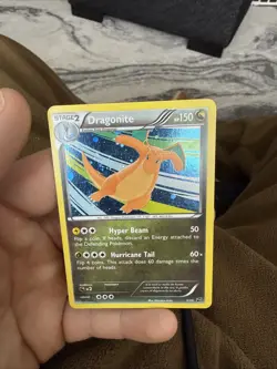 Pokemon Card Dragonite Dragon Vault Cosmo Holo 5/20 Light Play - Image 1