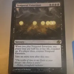 Temporal Extortion Planar Chaos Regular Card - Image 1