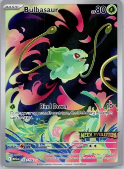 Bulbasaur - (Mega Evolution Stamped) Illustration Rare Miscellaneous Cards & Pr - Image 1
