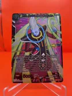 Dragon Ball Super CCG Whis, Destruction’s Conductor Foil EX11-03 EX Anime Card - Image 1