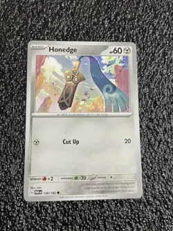 Honedge - Common - Pokemon TCG Scarlet & Violet Paradox Rift #130/182 2023 - Image 1