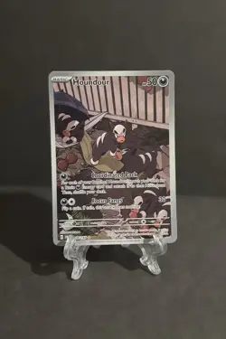 Pokemon TCG Houndour Obsidian Flames 204/197 Near Mint Condition - Image 1
