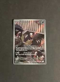 Pokemon TCG Houndour Obsidian Flames 204/197 Near Mint Condition - Image 2