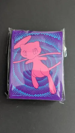 Pokemon TCG Fusion Strike ETB Mew Card Sleeves Pack of 65, Sealed - Image 1