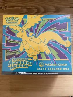 Pokemon TCG Ascended Heroes Pokemon Center Elite Trainer Box ETB - NEW SEALED - Image 1