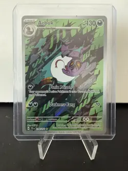 Arbok 176/162 Illustration Rare - Temporal Forces - Pokemon TCG - Image 1