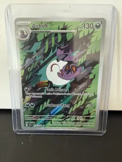 Arbok 176/162 Illustration Rare - Temporal Forces - Pokemon TCG - Image 3