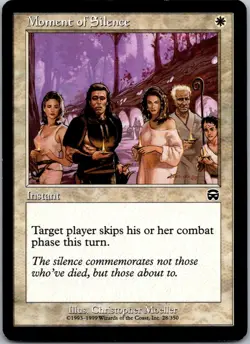 Moment of Silence C Mercadian Masques 28 NM Normal - Image 1