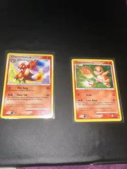Pokemon Charmander 82/132 Charmeleon 46/132 Secret Wonders LOT Regular Non-holo - Image 1