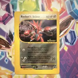 Pokemon Rocket's Scizor #4/9 Best of Game Promo Holo 60 HP 2002 Nintendo TCG - Image 1
