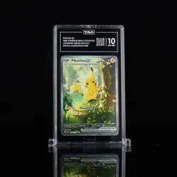 Pokemon Mega Evolution: Ascended Heroes Pikachu ex #276/217 SIR TAG 10 GEM MINT - Image 1