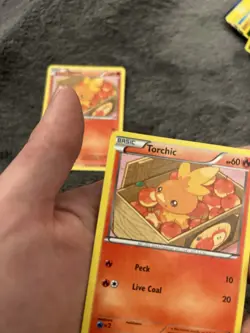 Pokemon TCG Torchic Legendary Treasures RC5/RC25 Common - Image 3