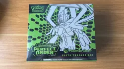 Pokemon TCG Mega Evolution Perfect Order ETB Pokemon Center - Teared Sealed - Image 1