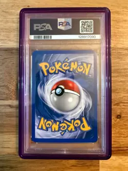 2002 POKEMON LEGENDARY COLLECTION #46 HAUNTER-REVERSE FOIL PSA 7 - Image 2