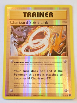 Pokemon TCG: Charizard Spirit Link Evolutions #75/108 Reverse Holo Near Mint NM - Image 1
