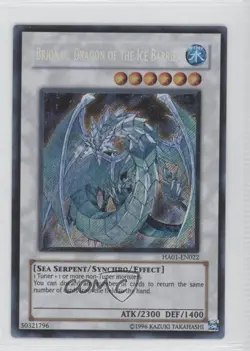 Brionac Dragon of the Ice Barrier Unlimited YuGiOh Hidden Arsenal 1 #HA01-EN022 - Image 1