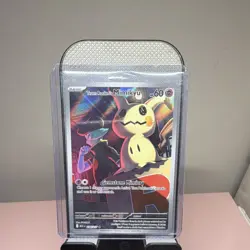 Pokemon TCG Team Rocket's Mimikyu Full Art Holo 238/SV-P 60 HP English - Image 1