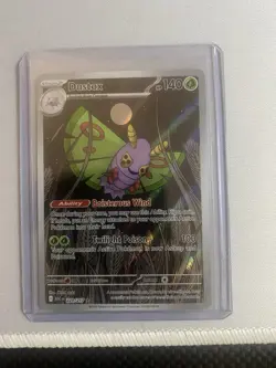 Pokemon Dustox ASC Foil EN 220/217 2026 140 HP Boisterous Wind Ability - Image 1