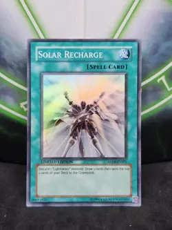 Yugioh Solar Recharge ANPR-ENSE1 Super Rare NM - Image 1
