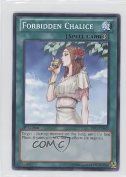 Forbidden Chalice 1st Ed. YuGiOh Battle Pack 2: War of the Giants #BP02-EN155 - Image 1