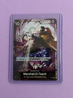 Marshall D Teach Promo P-100 ONE PIECE Event Pack 8 - English Blackbeard - Image 1