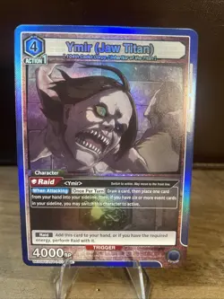 Union Arena Ymir (Jaw Titan) Holo - UE10BT: Attack on Titan - Image 1