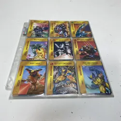 Vintage 1995-1997 Marvel Overpower Trading Card Bundle (Set Of 72) - Image 1