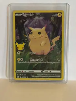 Pokemon TCG Celebrations Pikachu Holo Card 005/025 - Image 1