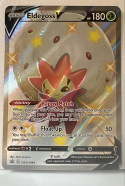 Eldegoss V SWSH084 SWSH: Sword & Shield Promo Cards Holo - Image 1