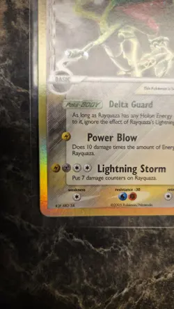 Rayquaza Holo Rare Delta Species 13/113 Card NM Condition🐲🐲✨✨ - Image 3