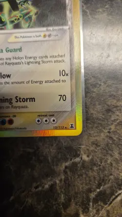 Rayquaza Holo Rare Delta Species 13/113 Card NM Condition🐲🐲✨✨ - Image 4