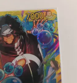 One Piece Card OP12-119 Bartholomew Kuma Alt Art Secret Rare English NM - Image 3