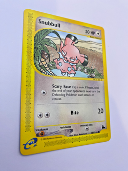 Pokemon Card - Non-Holo Snubbull 101/144 Skyridge *EX* e-Card Common - Image 4