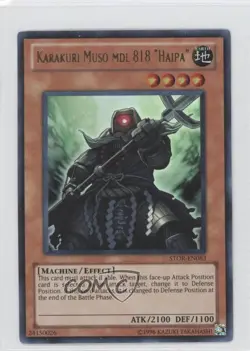 Karakuri Muso mdl 818 Haipa Unlimited YuGiOh Storm of Ragnarok #STOR-EN083 - Image 1