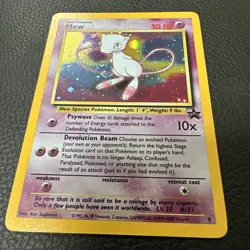 Pokemon Card - Mew Wizards Black Star Promos 9 Holo promo - Image 3