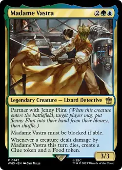 MTG - Madame Vastra - Doctor Who - Magic the Gathering - Image 1