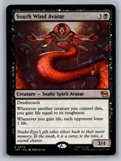 South Wind Avatar Teenage Mutant Ninja Turtles #78 Magic MTG - Image 1