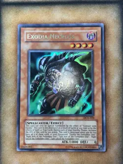 Yugioh Exodia Necross DR1-EN182 Unlimited Original 2002 Print Holo -NM 💎 - Image 1