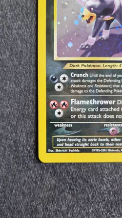 Houndoom 4/75 Holo Rare - Neo Discovery - 2001 WOTC Pokemon Card - LP/EX Vintage - Image 4