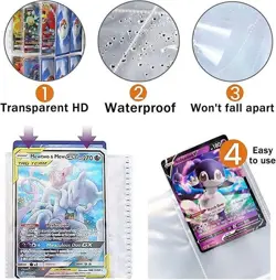 Pokemon Trading Cards Album 400 Cards Game Binder Book Collection Folder Holder - Image 5
