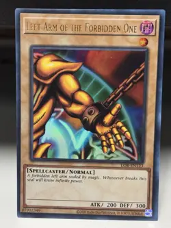 Yugioh! Left Arm of the Forbidden One - LOB-EN123 - Ultra Rare - Unlimited 25th - Image 1
