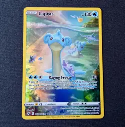 Pokemon TCG Lapras GG05/GG70 Crown Zenith Full Art - Image 1