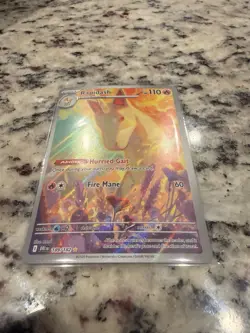 Rapidash 189/182 Sv10: Destined Rivals Illustration Rare Holo Pokemon Card - Image 1