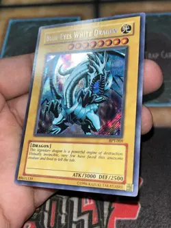 Yugioh Card TCG Blue-Eyes White Dragon BPT-009 Secret Rare Limited Edition NM - Image 2