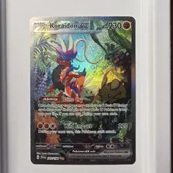 Pokemon Koraidon ex 247/198 SV01 Special Illustration Rare Holo Card HP 230 - Image 1
