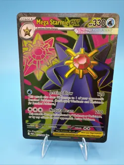 Pokemon Perfect Order Mega Starmie Ex 102/088 Ultra Rare - Image 1