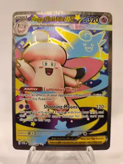 Mega Clefable ex 103/088 Ultra Rare Pokemon TCG Perfect Order - Image 1