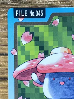 Pokemon Carddass Card Vileplume File No.45 Bandai Pocket Monsters 1997 - Image 3