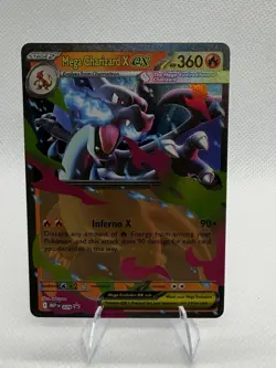 Pokemon Mega Charizard X EX Mega Evolution Promo 029 Holo 360HP - Image 1