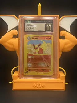 Pop 6 Pokemon TCG Skyridge Flareon Reverse Holo CGC Pristine 10 - Image 1